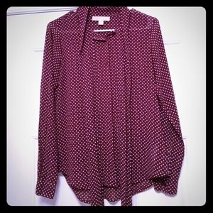 Michael Kors Button Blouse